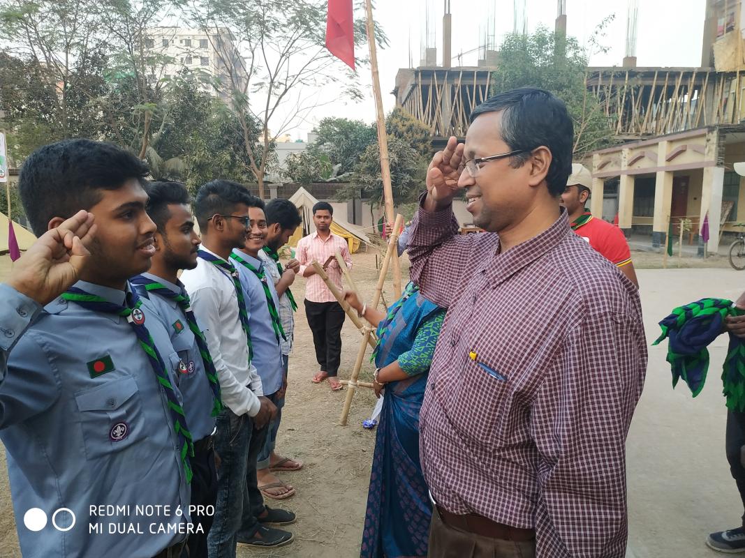 ঢাকা উদ্দান মহাবিদ্যালয়বার্ষিক দীক্ষা ক্যাম্প
