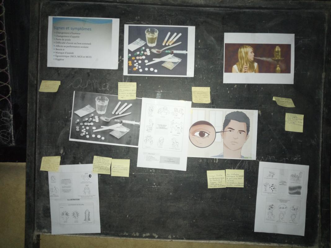 SENSIBILISATION SUR LA CONSOMMATION DE LA DROGUE ET SES DANGERS /SENSITIZING THE DRUG CONSUMPTION AND ITS HAZARDS