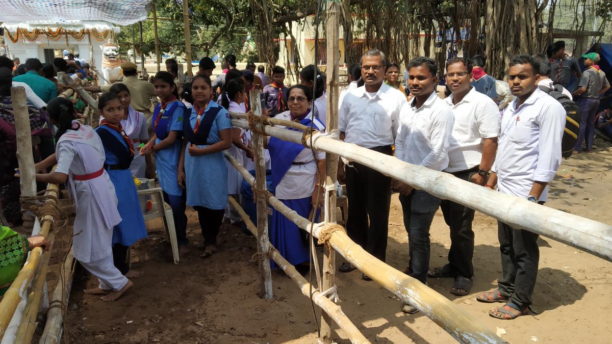 MahaShibaratri service camp.