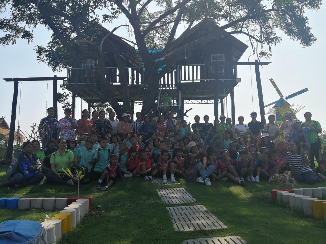 กิจกรรม​เป็นพี่เลี้ยง​เด็ก​ในกิจกรรมทัศนศึกษาของโรงเรียนบ้านโนนสำราญ​