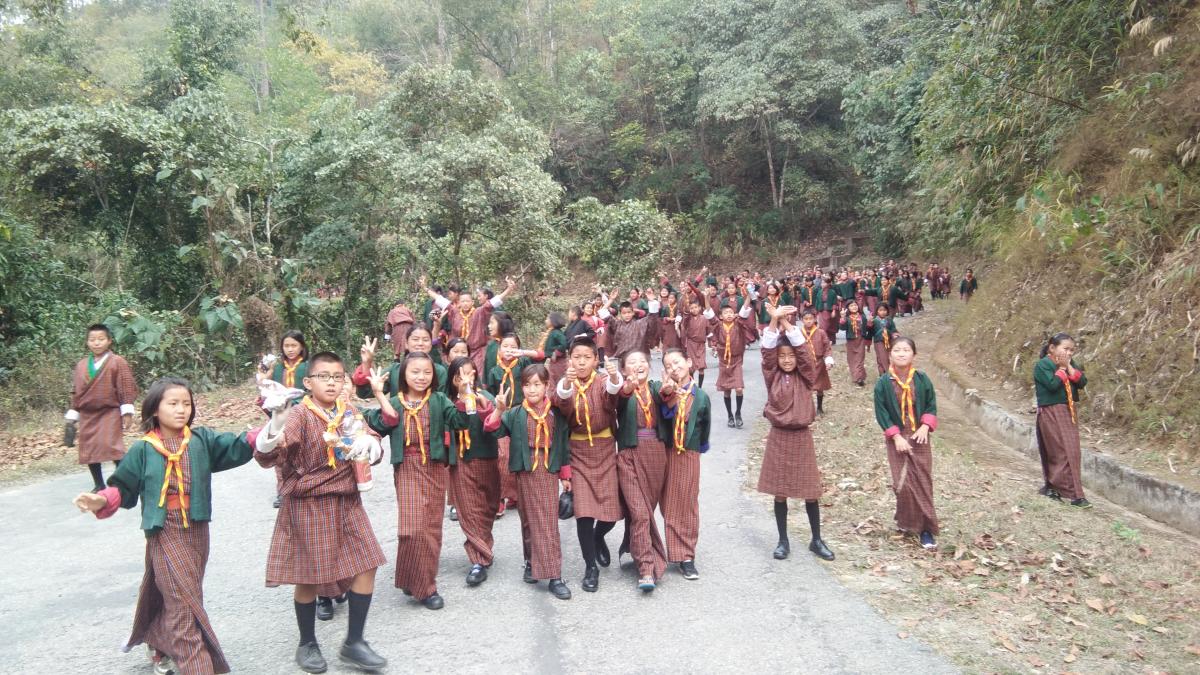 Cleaning campaign cum Investiture ceremony 