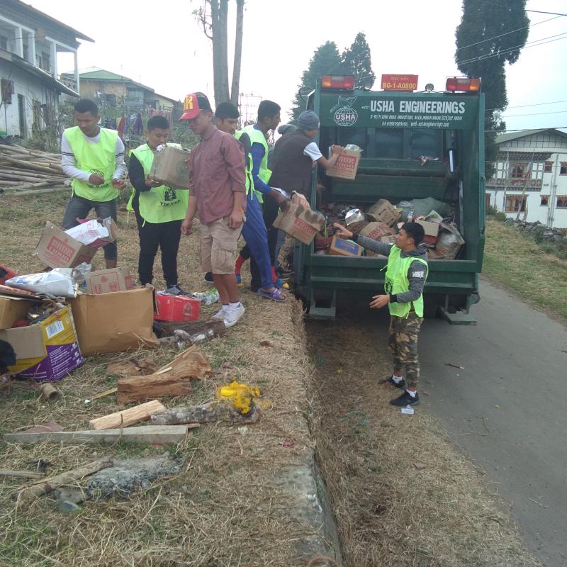 Youth voluntary work