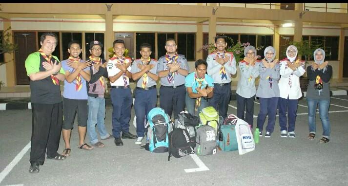 Kembara solidariti keretapi pengakap kelana