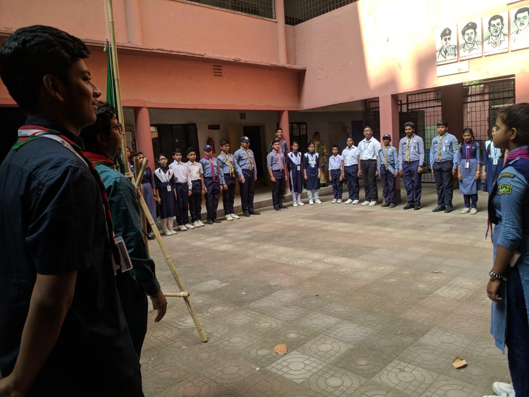 Initiation Ceremony of Nabakumar Institution