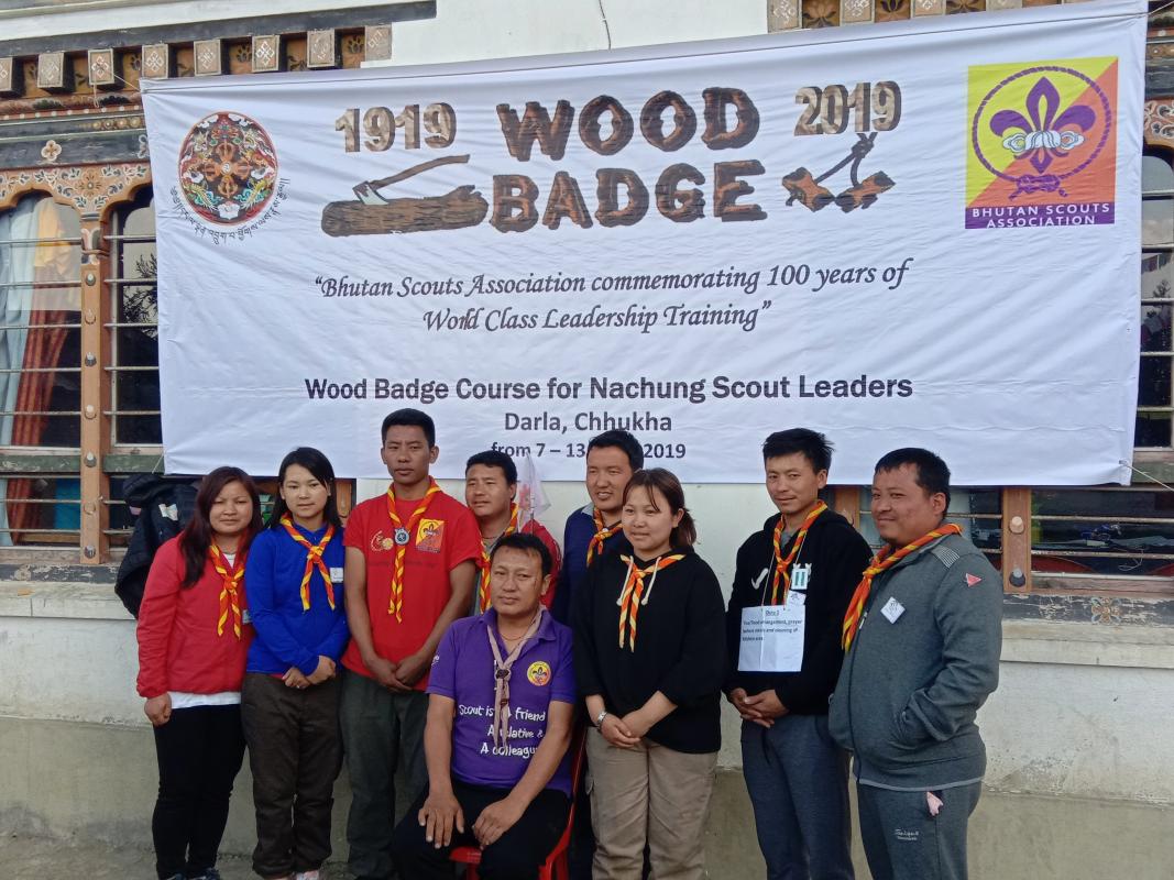 Resourced wood badge for region II