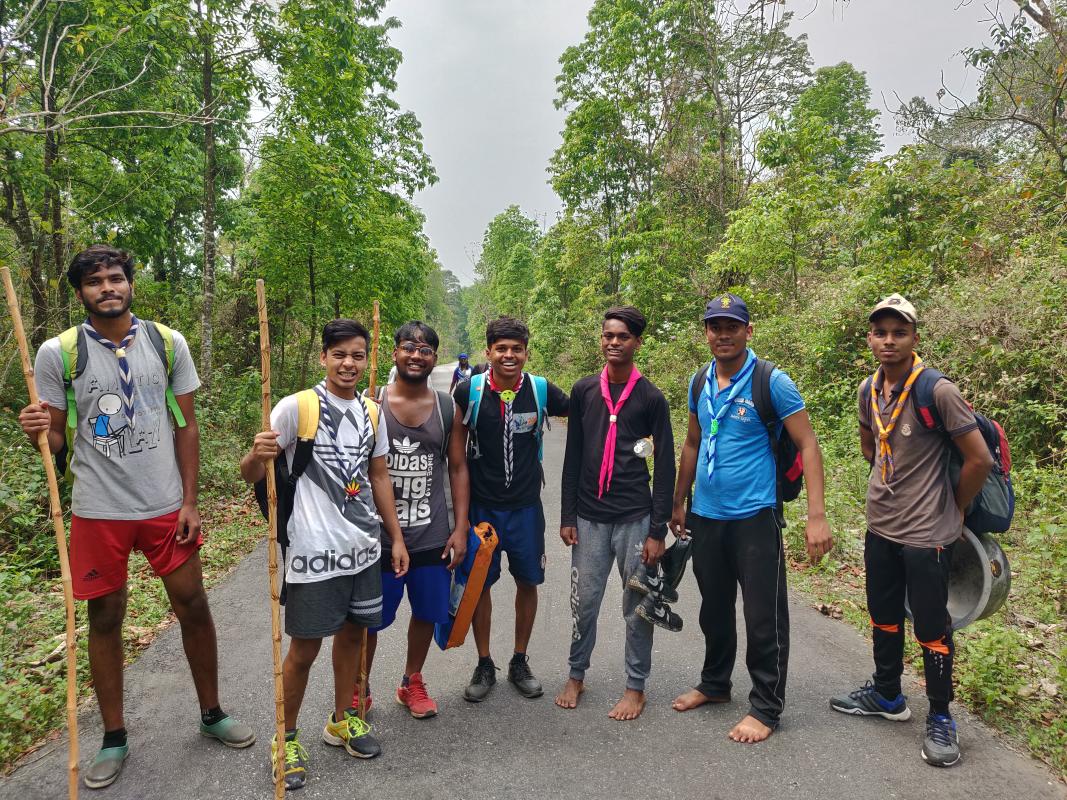 one day forest tracking camp....