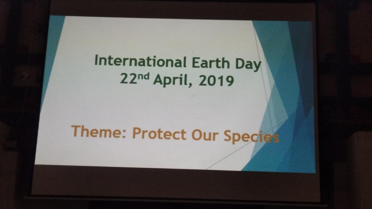 Let's 'Protect Our Species'