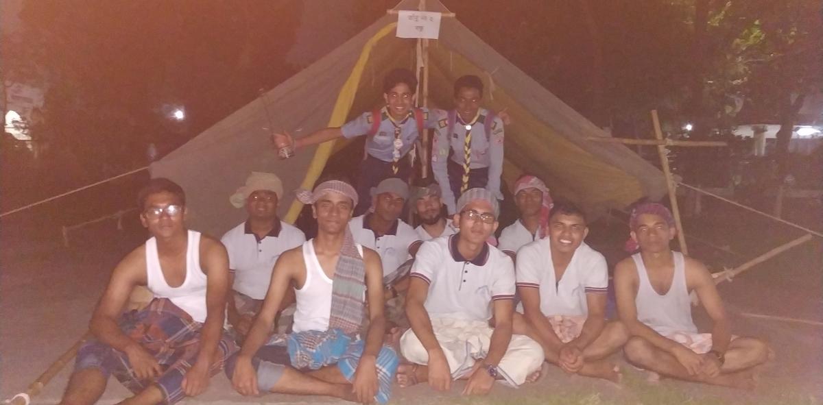 ঢাকা কলেজ  রোভার  স্কাউট গ্রুপের ৪৪ তম দীক্ষা 