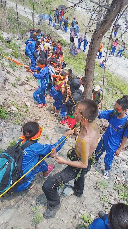 Adventure hike to Taklai River