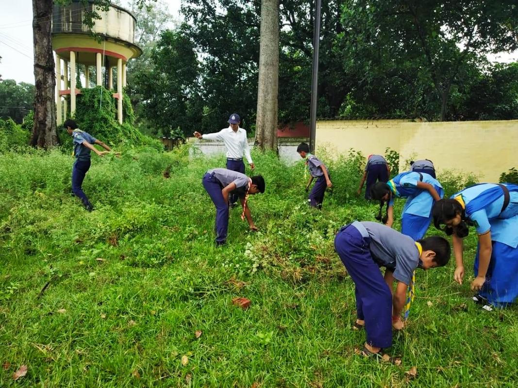 Massive Cleanliness Awareness Programme @ RAILWAY COLONY GOMOH