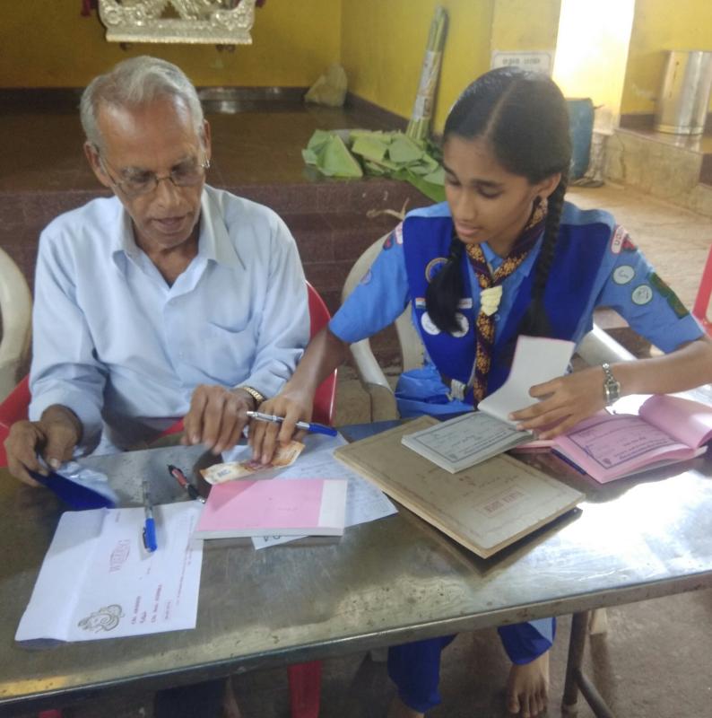 Service at Shri Mahalingeshwara Mahaganapathi Temple , Parika , Udupi.
