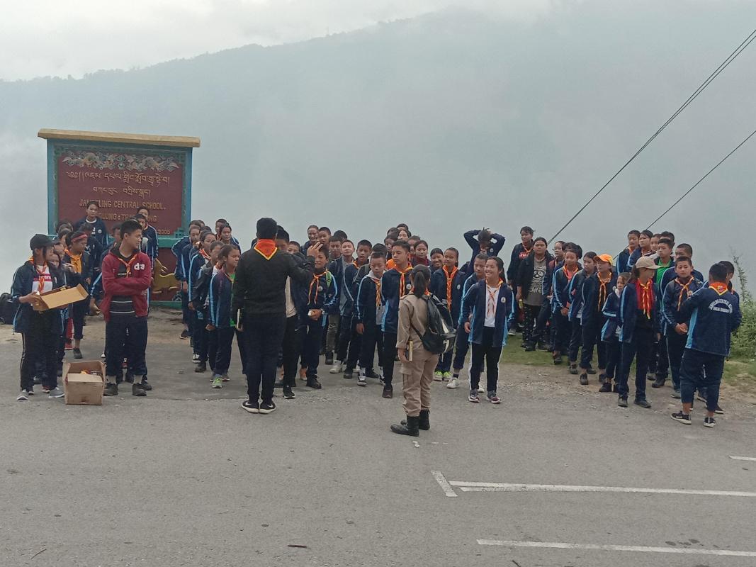 Study hike for Jampeling CS