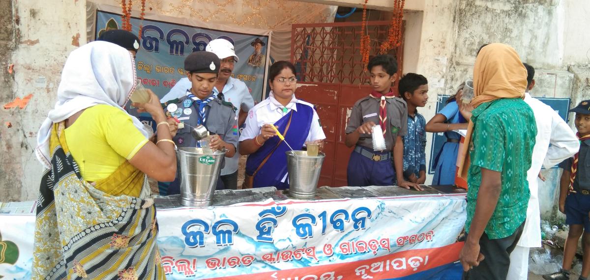 Day 8 of JAL SEBA KENDRA SERVICE CAMP (Cold water and soft drink distribution program)