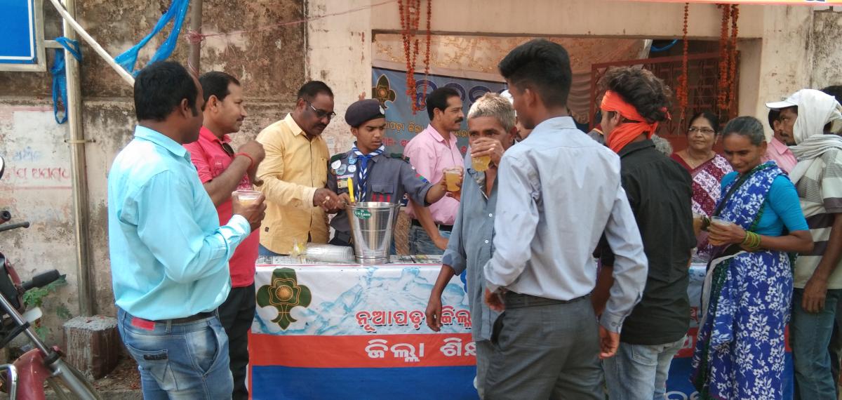 Day 8 of JAL SEBA KENDRA SERVICE CAMP (Cold water and soft drink distribution program)