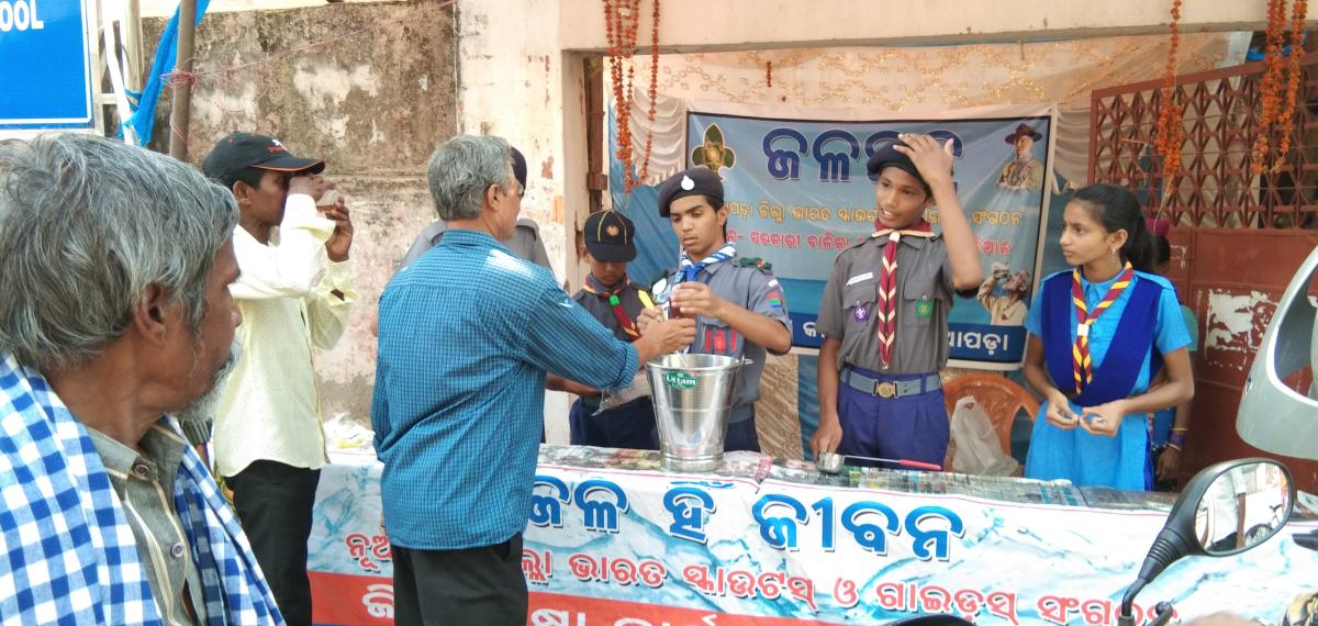 Day 9 of JAL SEBA KENDRA SERVICE CAMP (Cold water and soft drink distribution program)
