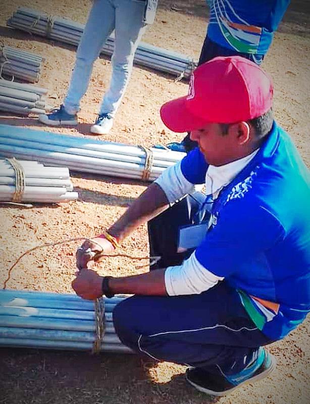 Service during the 4th DISTRICT RALLY OF S.E.RLY. RANCHI DISTRICT BS&G 