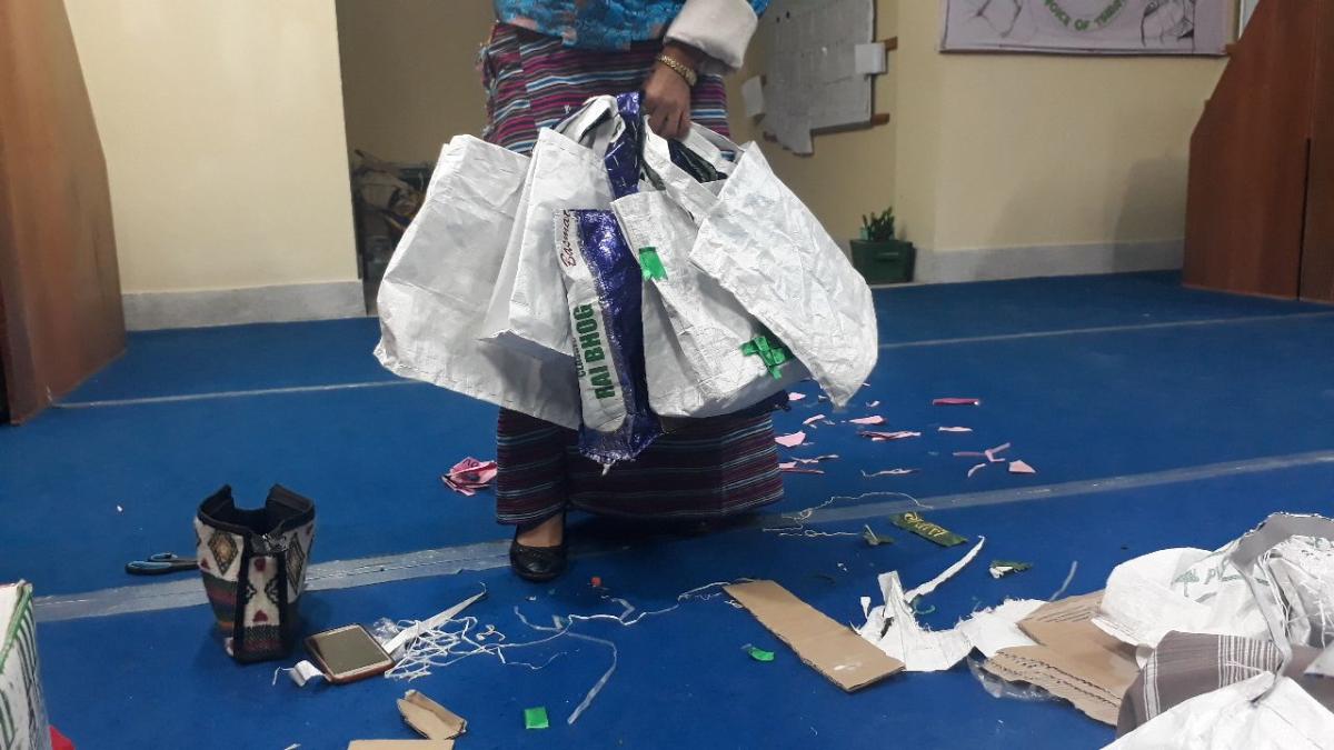 Reuse Rice bag