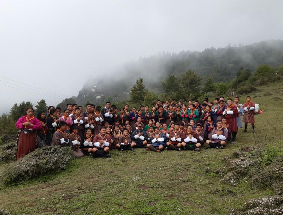 Spiritual Retreat for Scouts of Trongsa District