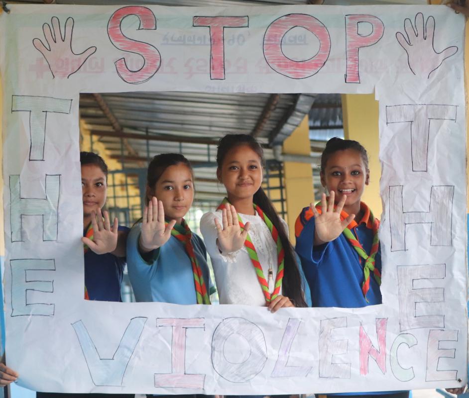 Stop The Violence session and activities