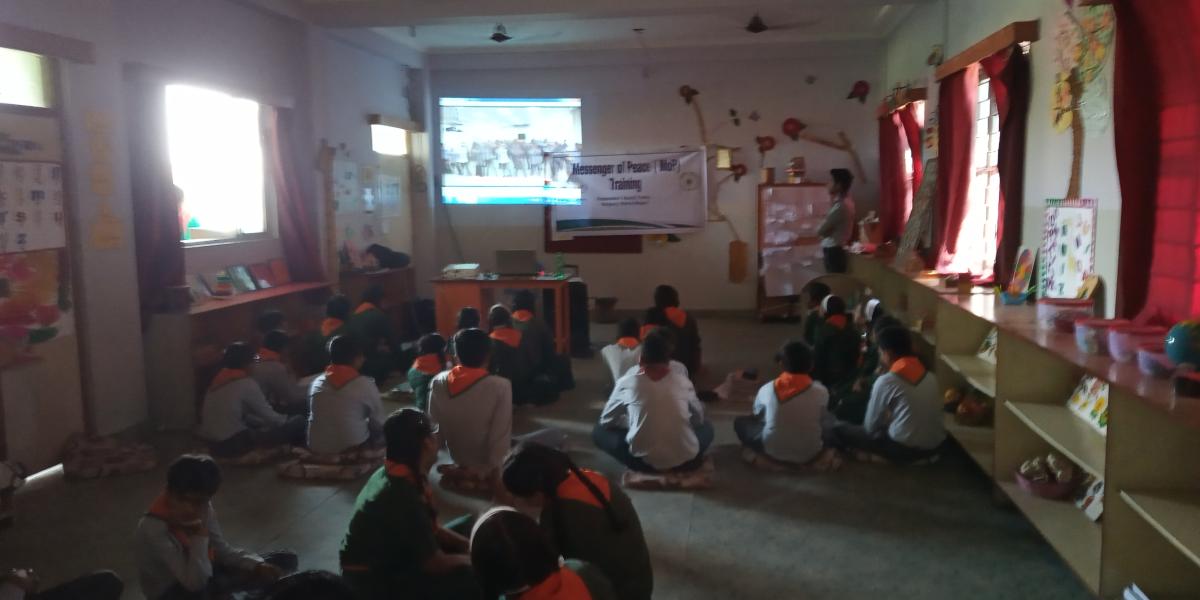 MOP class to Kadambari scout troop