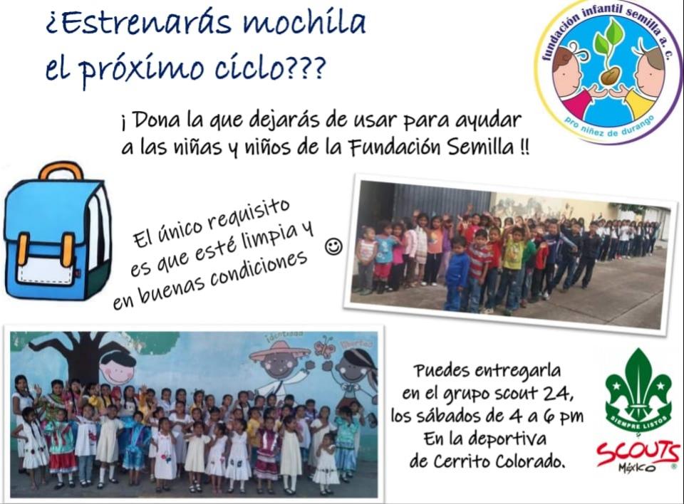 MOCHILAS PARA LA INFANCIA DE LA SIERRA