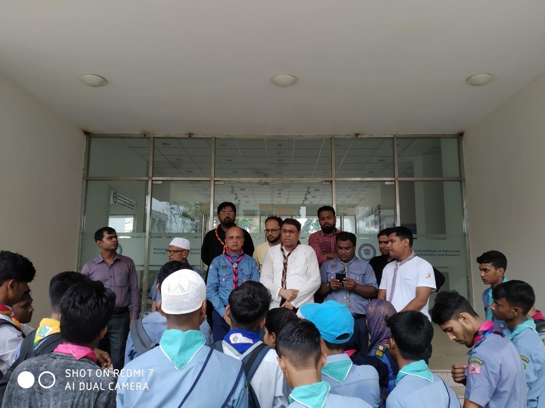 Hreald Open Scout Group পরিস্কার পরিচ্ছন্ন  