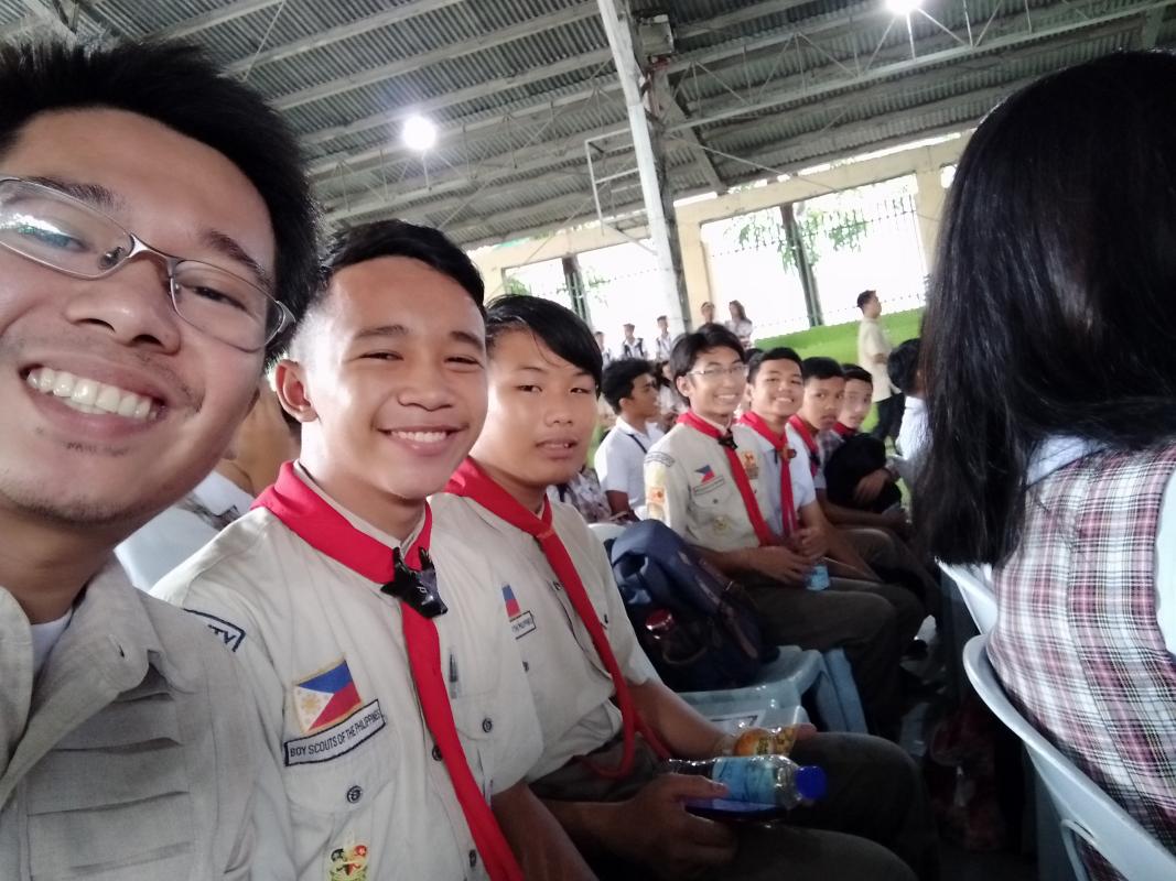 Community service at pampang 