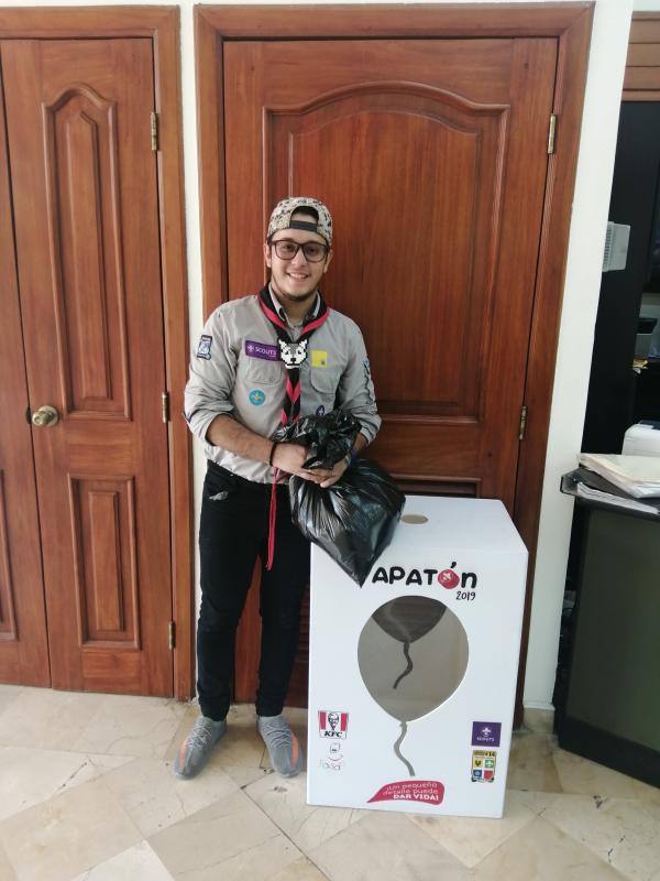 Tapatón 2019 Grupo Scout 5 Roland Phillips 