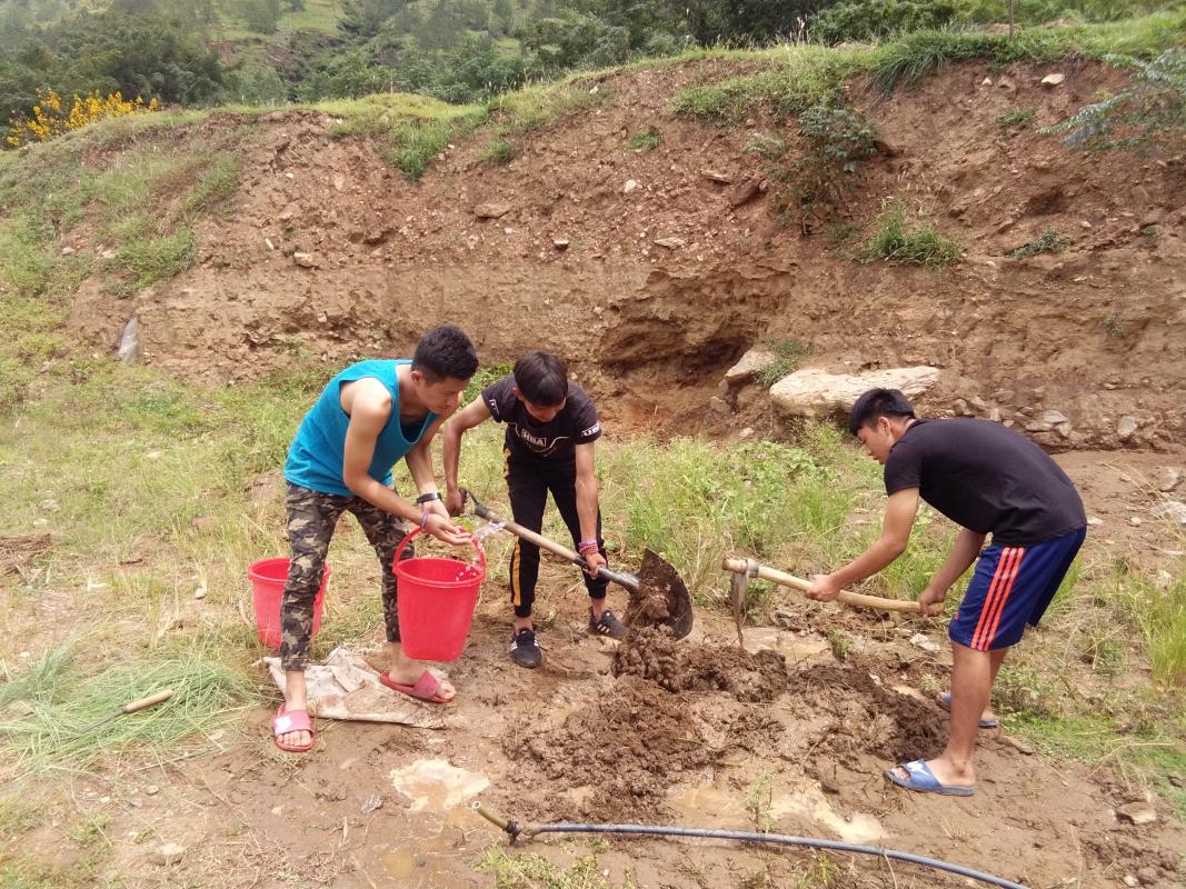Mud bricks