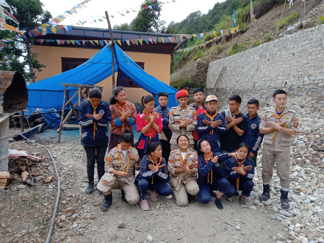 Voluntary service at Throema Lhakhang 