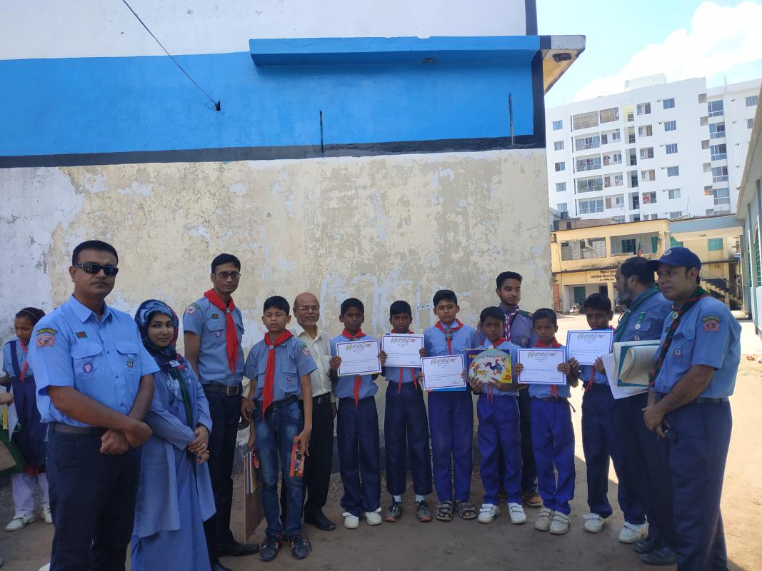 বাংলাদেশ স্কাউটস, চিত্রাংকন প্রতিযোগিতা ২০১৯