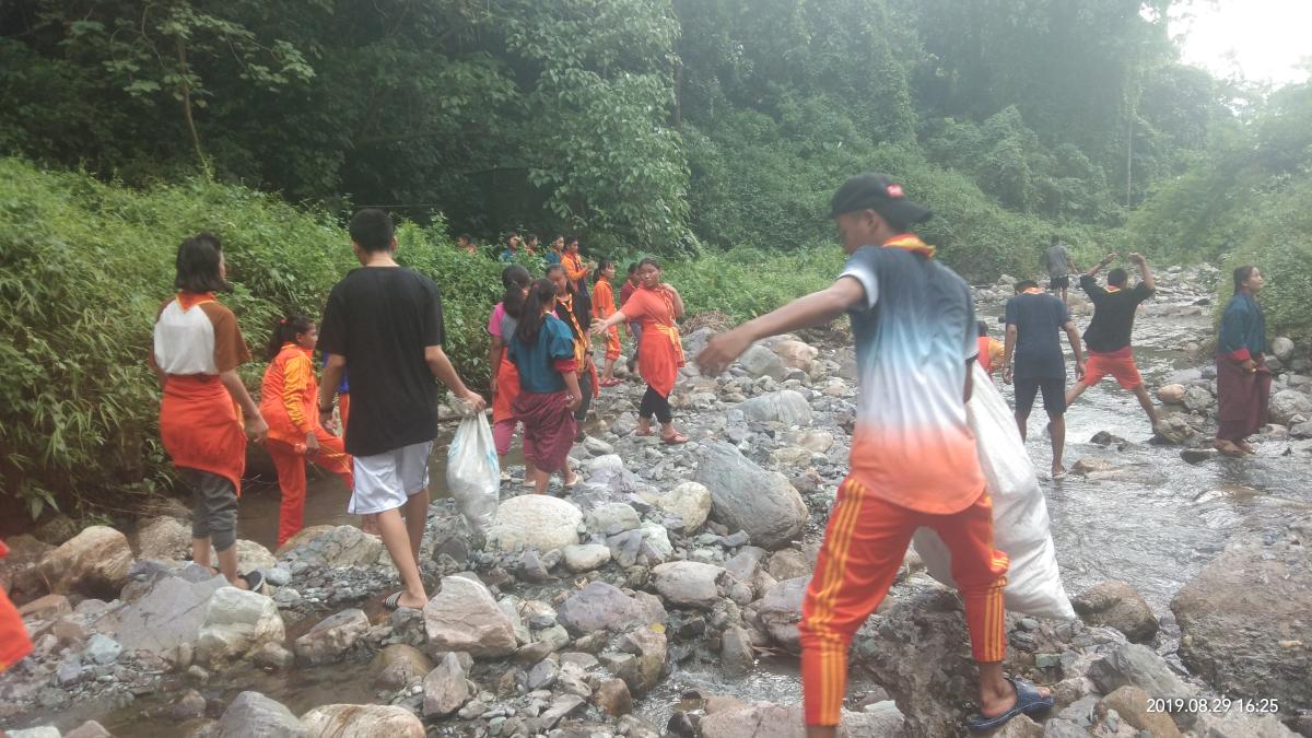 Clean environment for fresh water supply 