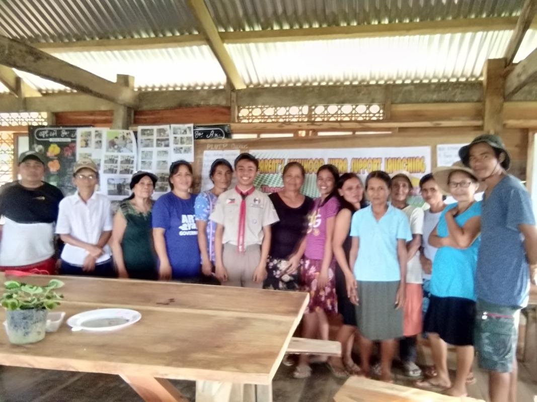 Launching of Parents' Livelihood Ultra Support Program (PLUSP) for Eskaya parents.