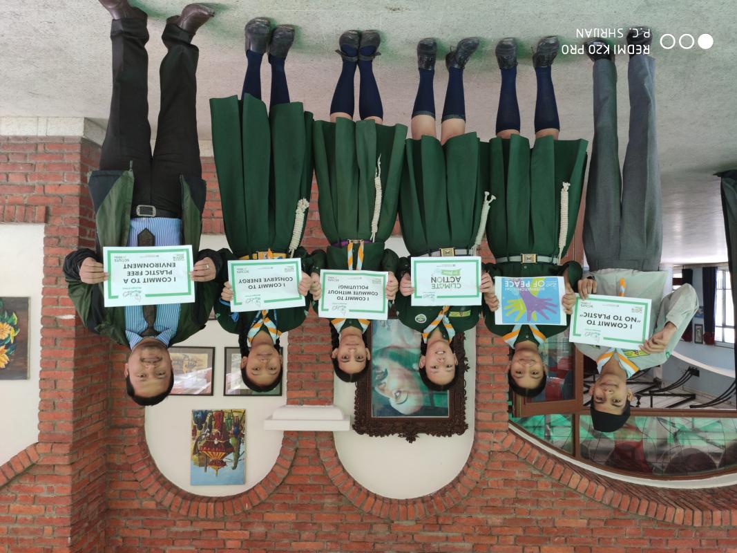 Celebrating International day of peace by conducting various projects.