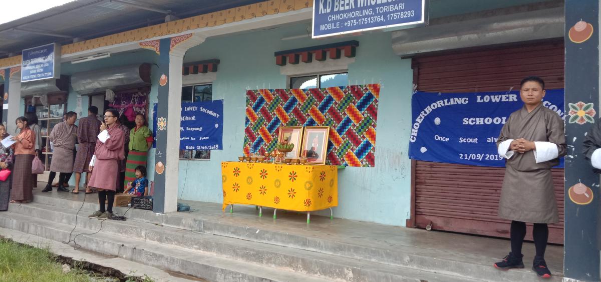 In making Choekhorling -Jigmelinga a waste wise community