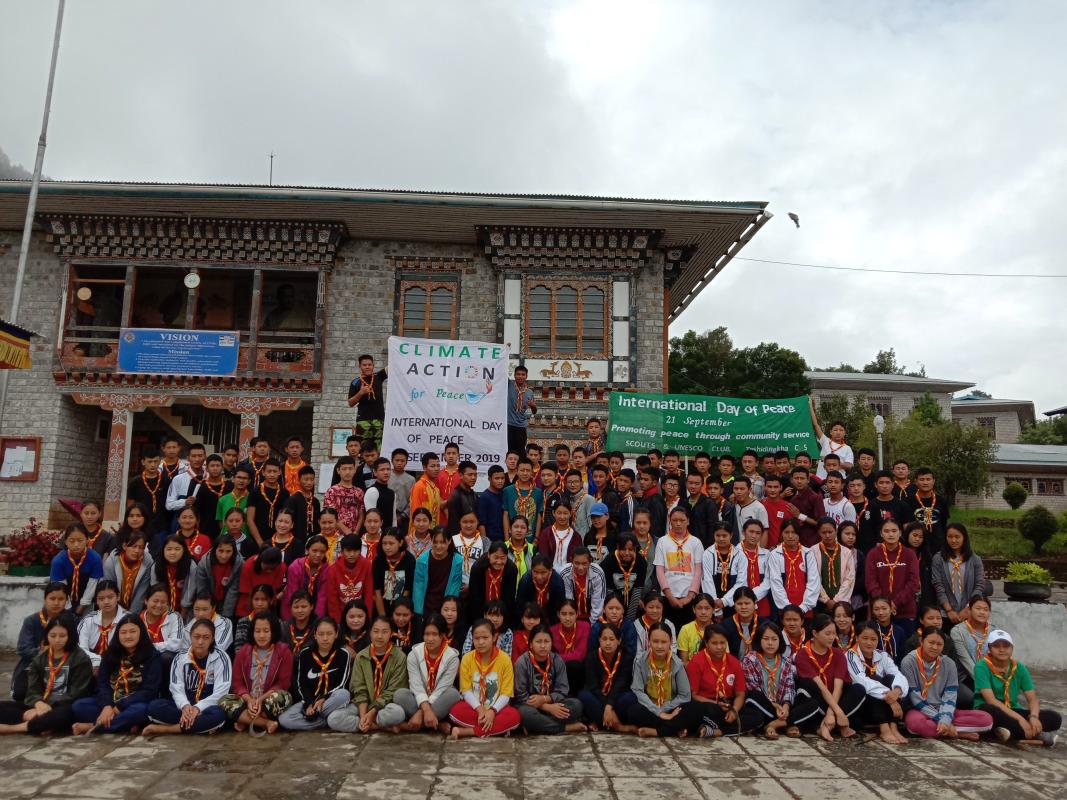  Making the road peace on Peace Day