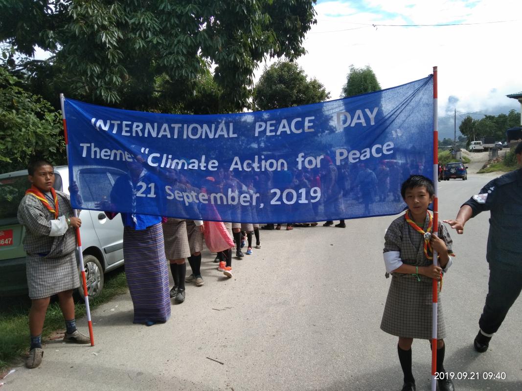 Celebration of International Peace Day