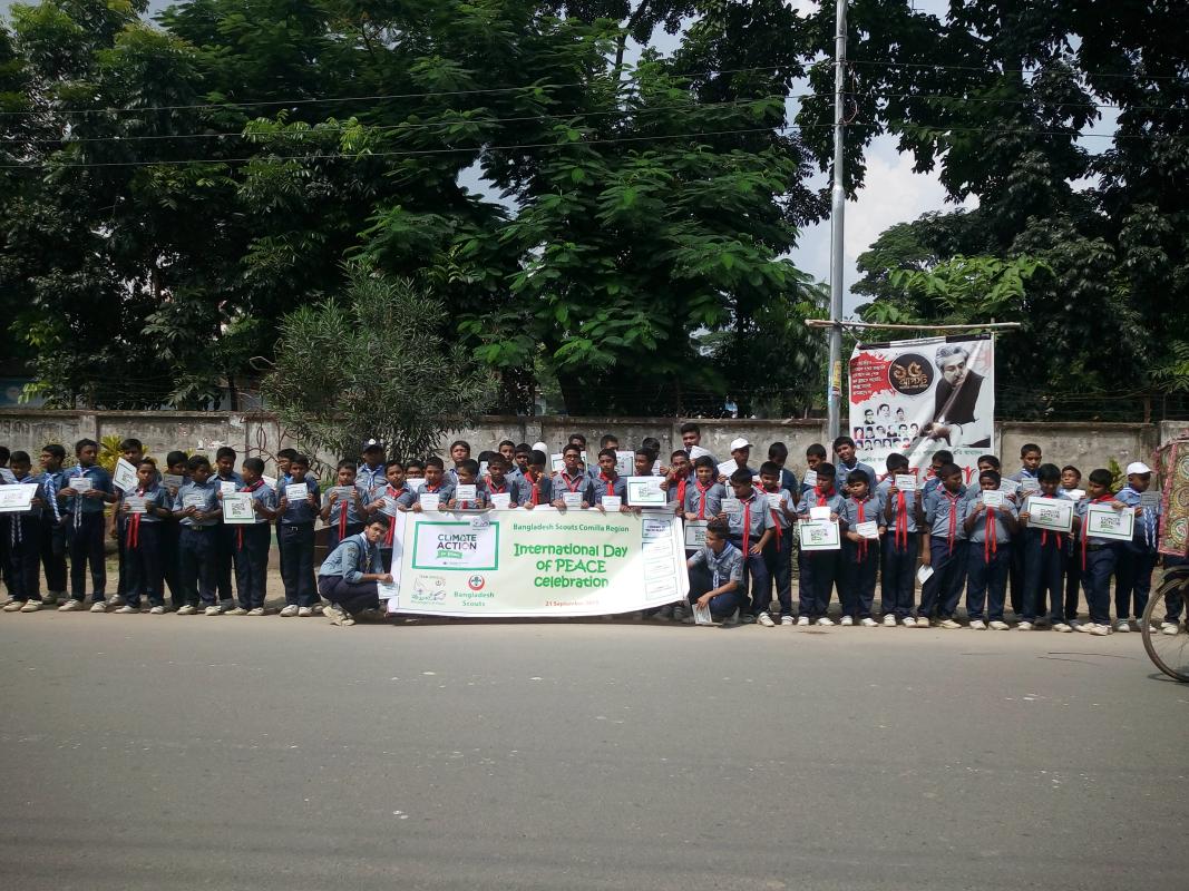International Day of peace celebration 