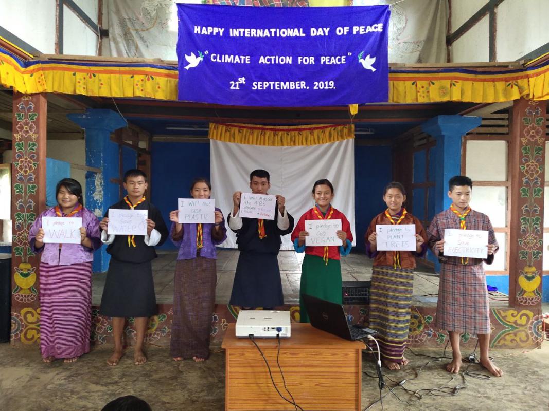 Youth engagement in community Service.