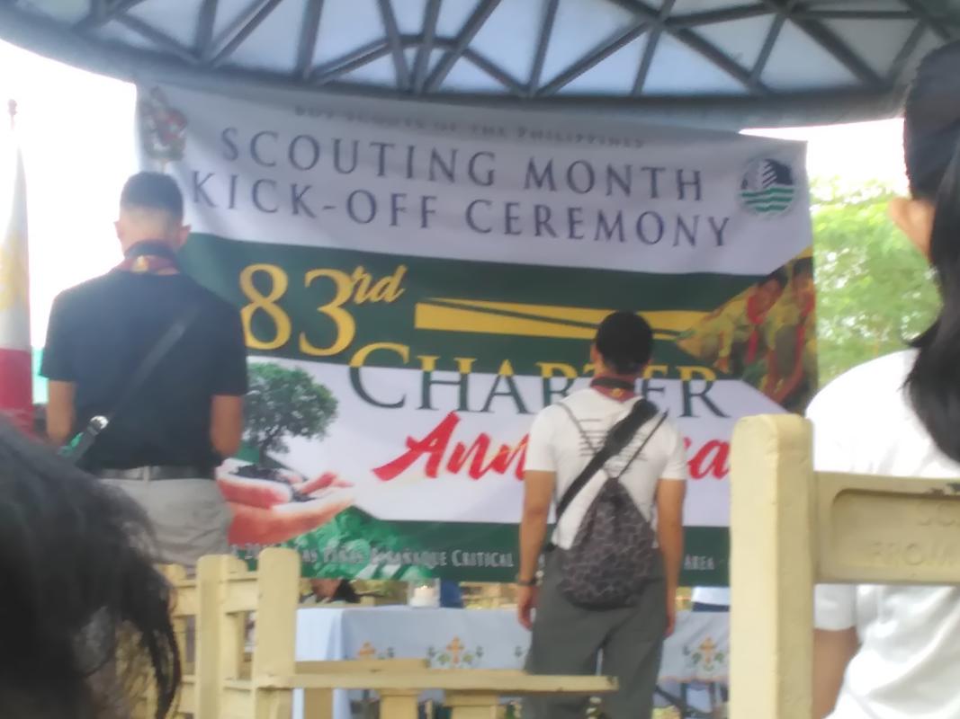 Mangrove Tree Planting Project by the BSP in LPPCHEA during our 83rd Scouting Month Celebration