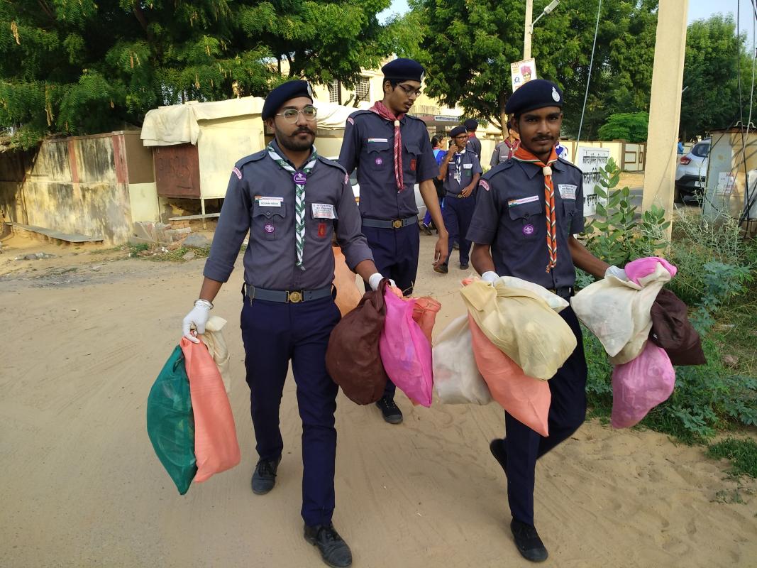 प्लास्टिक# ना-बाबा-ना अभियान की शुरुआत 