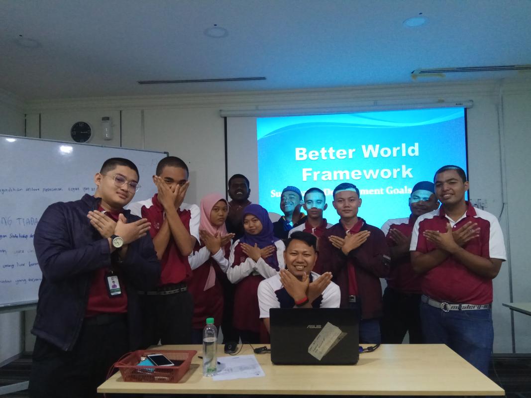 Perkongsian Topik SDG's & Diskusi "What You Understand About Peace" Siri 3/2019