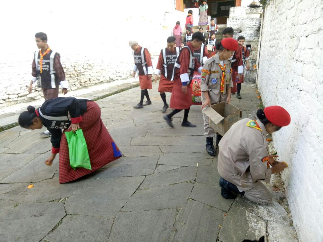 Clean and Happy society 