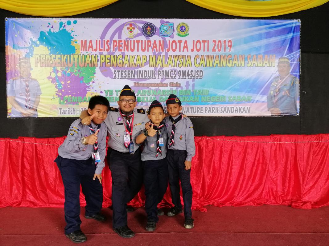 Kem JOTA JOTI  di Scout Nature Park Sandakan Sabah
