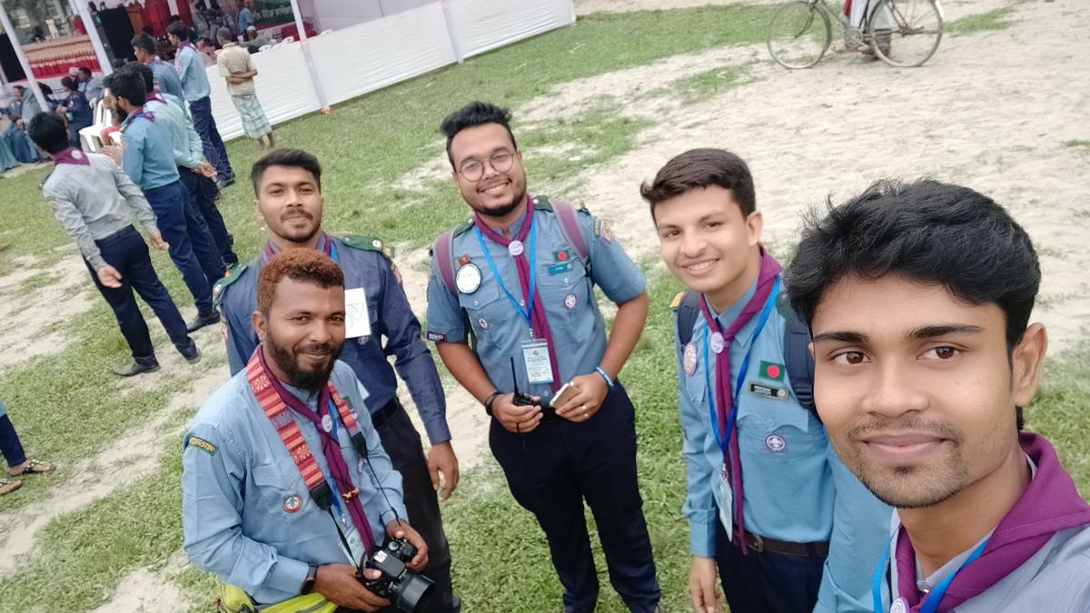 ১ম আঞ্চলিক স্কাউট সমাবেশ ময়মনসিংহ 