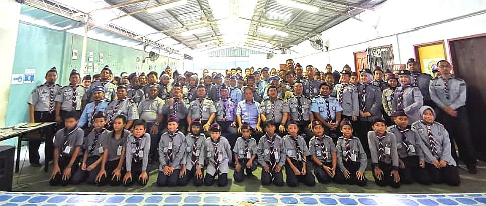 Perkhemahan Jota dan Joti Stesen Rumah Pengakap Kita kinabalu Sabah. 9m4cbp
