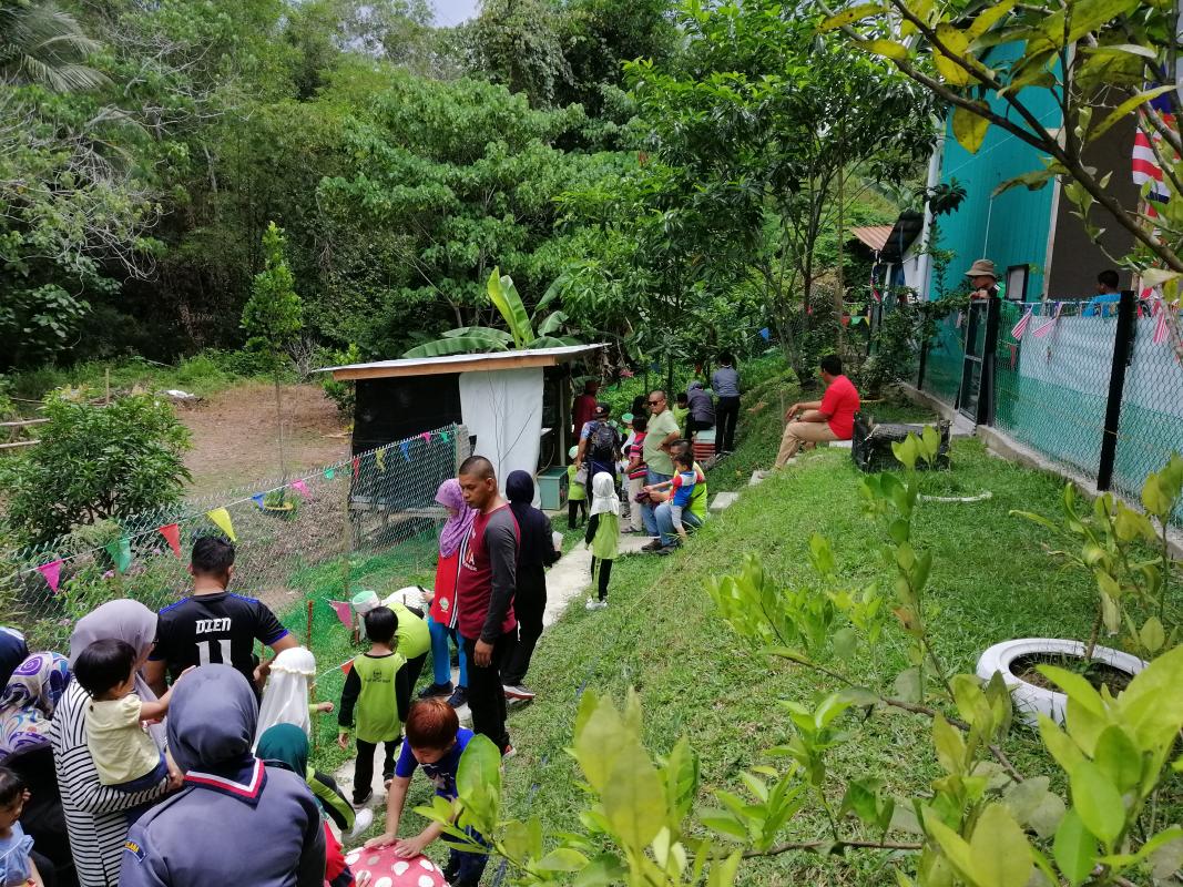 Lawatan Tadika Pasti Salahuddin ke Taman Arnab Scout Nature Park Sandakan Sabah pada 26.10.2019
