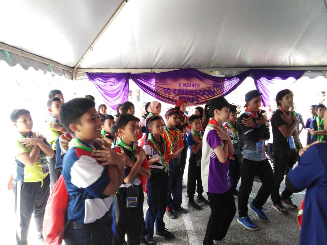 Berkhidmat sebagai Urusetia Jambori 