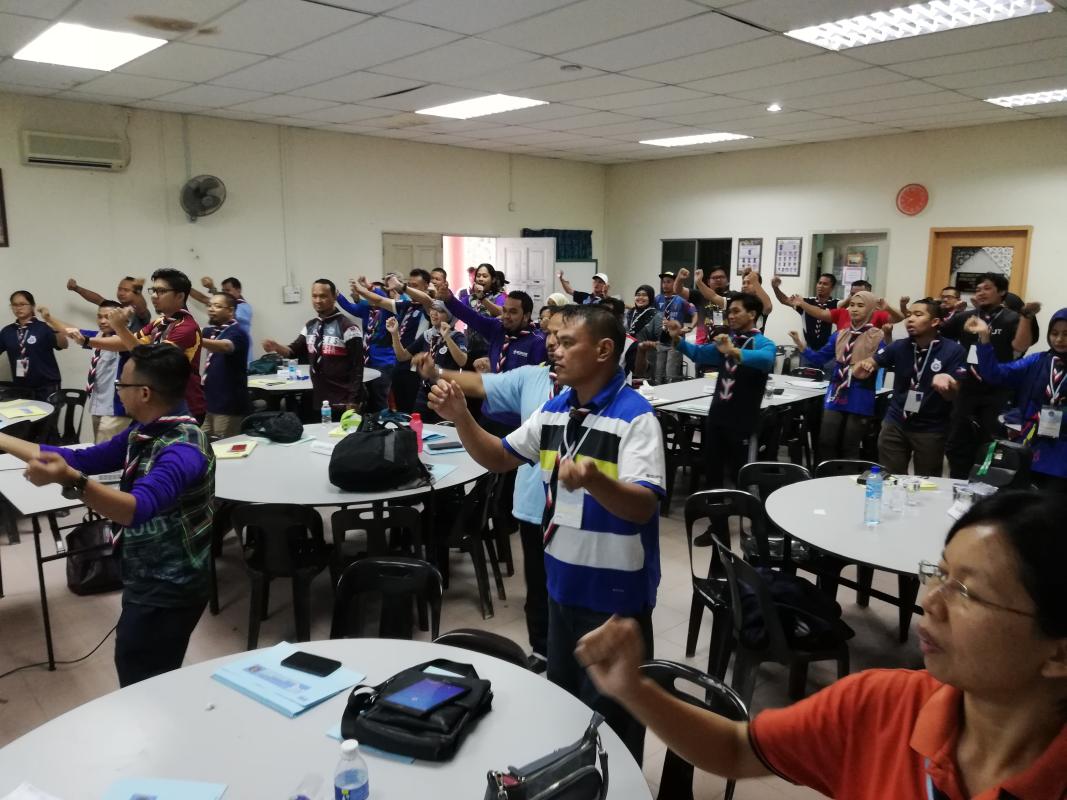 Pemimpin Pengakap Sabah Menjadi Agen Keamanan