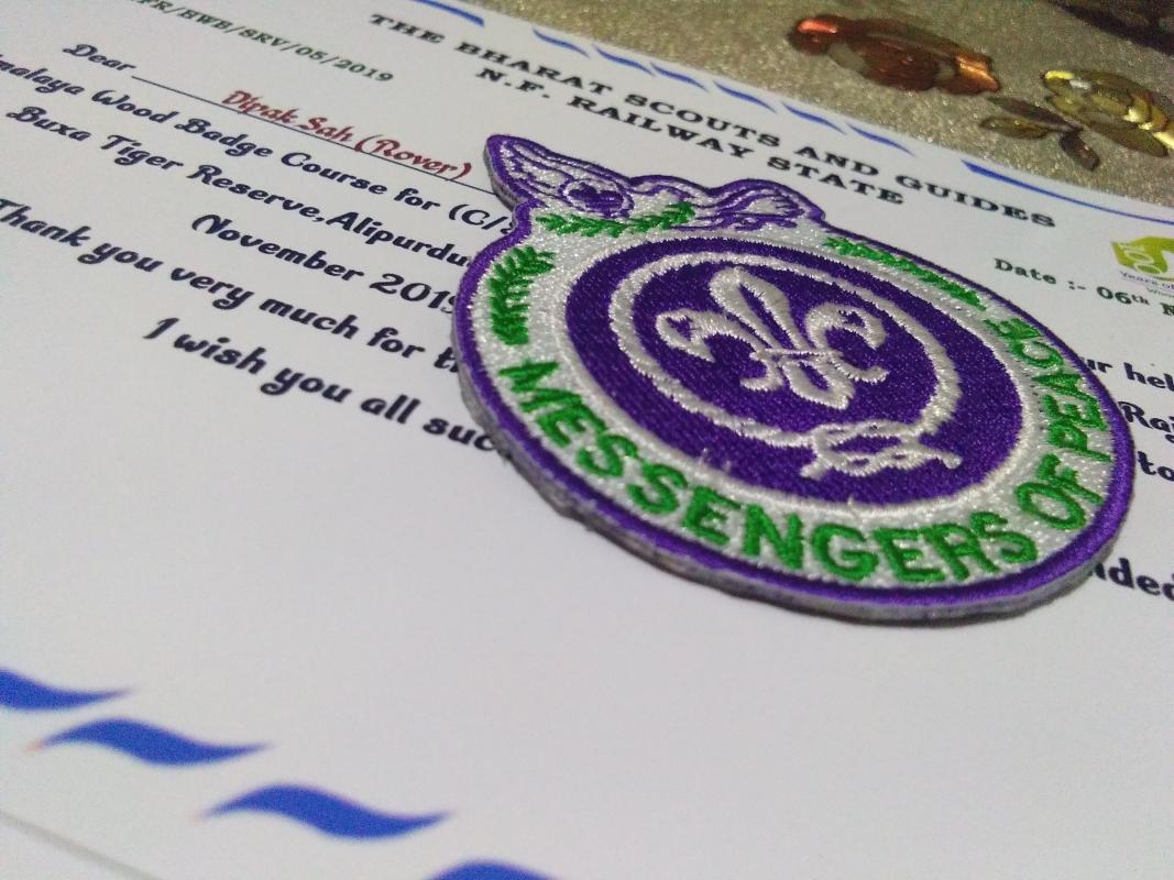 Service in Himalayan wood badge course 2019